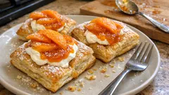 Sfogliatine dolci alle albicocche: il dessert facile che fa subito bella figura