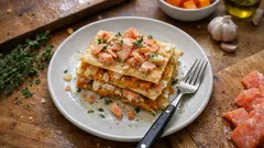 Millefoglie di zucca e salmone: il secondo leggero che fa sempre bella figura