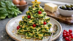 Alberelli di frittata natalizi: l’antipasto facile che fa subito festa